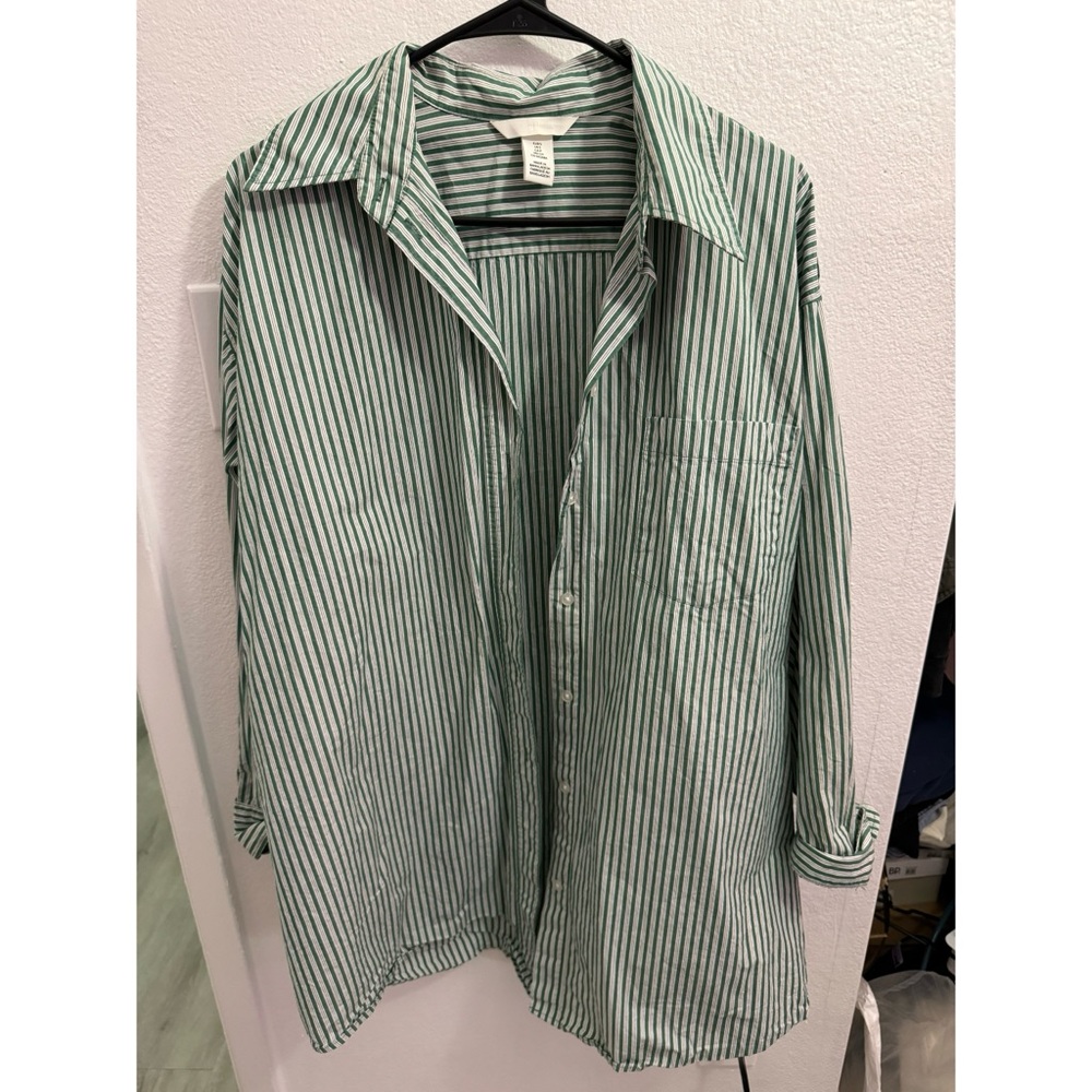 Button down shirt/shorts matching set